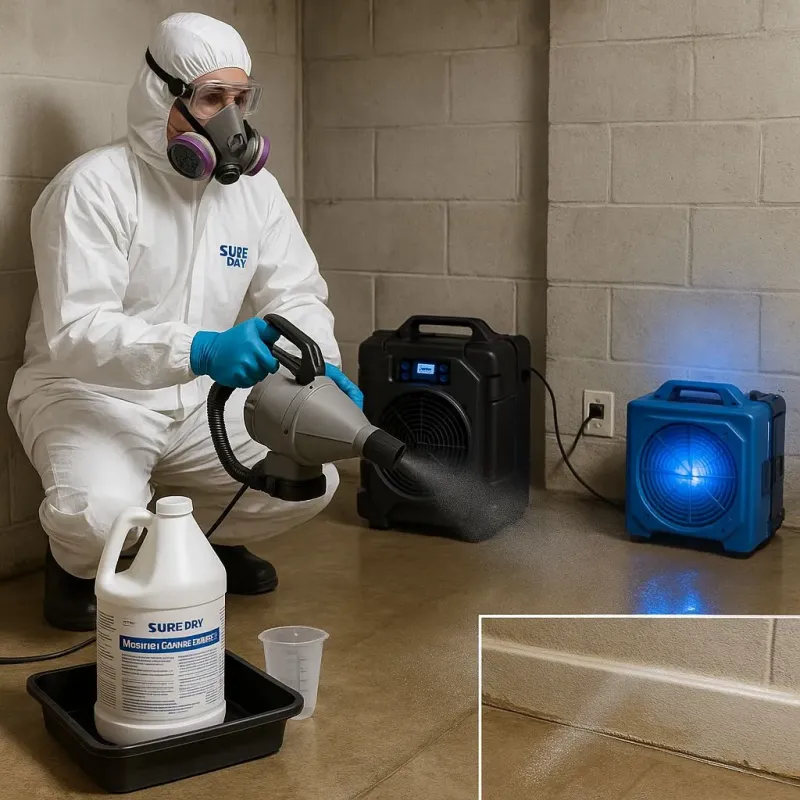 Sanitization and Odor Removal process in Williamstown, WV