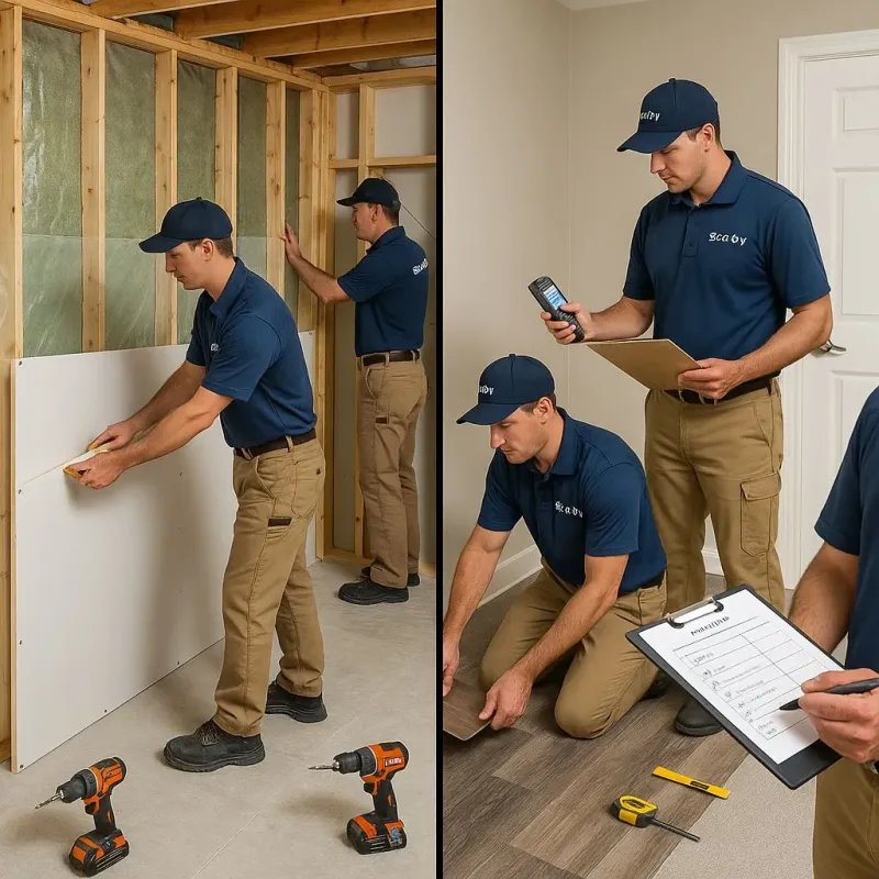 Repairs and Reconstruction process in Williamstown, WV